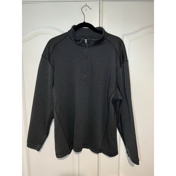 Pebble Beach Performance Men’s Golf Pullover 1/4 Zip Dark Gray Size L  Casual - Picture 1 of 9